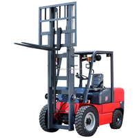Chariots élévateurs diesel de fabrication chinoise 3,5-4 tonnes combinant levage/chargement modèle CPD30 chariot élévateur tout-terrain à pneus pleins