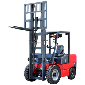 Chinesischer Hersteller Diesel-Gabelstapler 3,5-4 Tonnen Kombination aus Heben/Laden Modell CPD30 Vollgummireifen Geländegabelstapler - Product Image 3