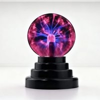 Lampe fantaisie magique USB ou boule Plasma LED à piles lumière décorative