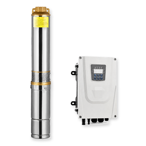 ปั๊มน้ำบาดาลพลังงานแสงอาทิตย์ QY 3 นิ้ว AC 220V / DC 150V  3.2 ลูกบาศก์เมตร/ชั่วโมง ระยะส่ง 120 เมตร ใบพัดสแตนเลส - Product Image 4