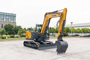 Mini-excavatrice sur chenilles XE85E 8T pour travaux urbains, godet de 0,35 m³ - Product Image 4