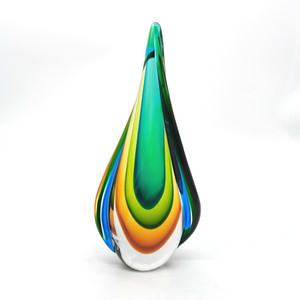 Modern Hand Blown Dripping Glass Ornament Hot Sale Halloween Decorative Craft