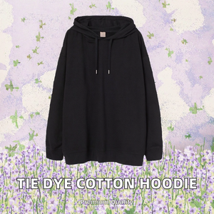 Sweat à capuche pour homme en molleton 100% coton, avec logo personnalisé imprimé, cordon de serrage, anti-boulochage, collection automne - Product Image 2