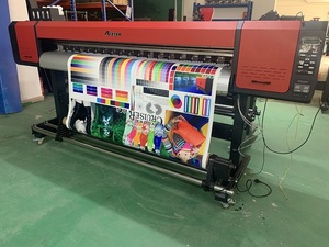 Vente directe usine – Imprimante éco-sensible 1,9 m à double tête I3200/F1080 pour bâches et autocollants vinyle grand format intérieur/extérieur - Product Image 2