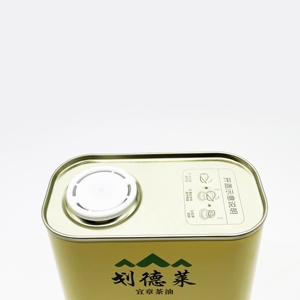 Lata de Metal Rectangular de 1L para Aceite de Oliva, con Logotipo Personalizado, Apta para Alimentos, con Impresión Offset - Product Image 6
