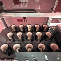 Presse à chaleur pour tasses Microtec APEX M15 à 15 stations entièrement automatique, haute efficacité, machine d'impression par transfert par sublimation pour tasses personnalisées