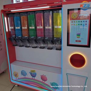 Distributeur automatique intelligent de chocolats et bonbons, machine commerciale en libre-service à code QR, machine à bonbons Happy Color - Product Image 5