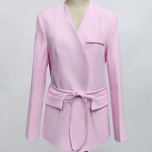 Robe Femme Personnalisée OEM/ODM de Haute Qualité, Nouvelle Collection 2025, Couleur Unie, Lacets, Style Décontracté Chic pour le Quotidien - Product Image 3