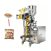 Machine d'emballage verticale automatique pour petits sachets de bonbons, granulés, noix, noix de cajou, graines de tournesol et grains de café
