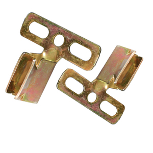 Pièces d'estampage personnalisées Accessoires de porte de volet roulant en acier galvanisé en acier doux Clip métallique de porte de volet roulant - Product Image 2