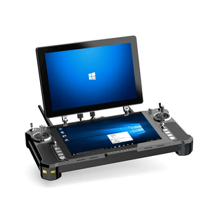 Système de station de contrôle au sol pour drone portable robuste T30S, télécommande à double écran GCS, portée de 15 km, autonomie de 3 heures, recherche et sauvetage - Product Image 2