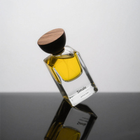 Bouteille de Parfum Homme Vide en Verre Rechargeable de Luxe 50ml avec Boîte, Flacon à Sertir Personnalisé pour Parfum