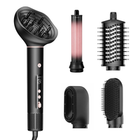 Outils de coiffage multifonctionnels 5 en 1, sèche-cheveux ionique professionnel de salon, multi-styler, lisseur automatique