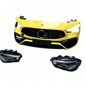Kit complet de pare-chocs, calandre et phares pour Mercedes Benz CLA <span class=keywords><strong>45</strong></span> <span class=keywords><strong>AMG</strong></span> C118, comprenant une partie avant <span class=keywords><strong>AMG</strong></span> d'origine. - Product Image 3