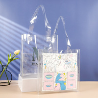 Sacs fourre-tout imperméables en PVC pour femmes, sacs à main de styliste de marques célèbres avec Logo imprimé personnalisé