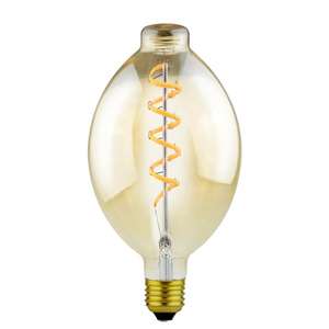 Ampoules <span class=keywords><strong>LED</strong></span> vintage <span class=keywords><strong>40W</strong></span> à <span class=keywords><strong>filament</strong></span> doux <span class=keywords><strong>E27</strong></span>/E26 en verre 110V/220V AC Modèle 2200K Blanc chaud - Product Image 2