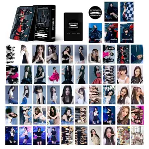 Индивидуальные высококачественные фотокарточки Kpop 55 шт. набор различных коллекций kpop Photo card kpop lomo card