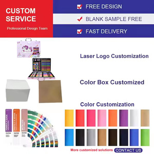 128 Miếng Nghệ Thuật Vẽ Văn Phòng Phẩm Quà Tặng Thiết Lập Cho Trẻ Em Sơn Đặt Hộp Quà Tặng Trường Tiểu Học Nguồn Cung Cấp Nghệ Thuật Màu Nước Bút - Product Image 3