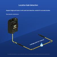 Sistema de Alarma de Nivel de Líquido Industrial SHOONIS RS485 Plug-and-Play, Sensor de Detección de Fugas Multipunto con Alarma Sonora, Sensor de Fugas de Agua DIN