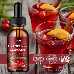 Oem/ODM/OBM Chất lượng cao <span class=keywords><strong>Cranberry</strong></span> chiết xuất giọt đường tiết niệu sức khỏe miễn dịch không kiểm soát hỗ trợ Suger miễn phí <span class=keywords><strong>Cranberry</strong></span> giọt - Product Image 4