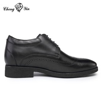 Chaussures habillées Alibaba Wholesale TAIJIHUO pour hommes en cuir véritable avec semelle en caoutchouc, respirantes, rehaussantes de 7 cm, été/hiver