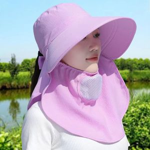 Phụ Nữ Packable Polyester Xô Mùa Hè Ngoài Trời Upf50 + Mặt Trời Người Làm Vườn Ngư Dân Hat Bãi Biển Sa Mạc Mũ Với Mặt Bìa Cổ Nắp - Product Image 4