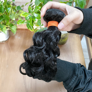 Angelbella Extension di Capelli Umani Brasiliani Ondulati (18 20 22 24) 100% Vergini Non Trattati - Product Image 4