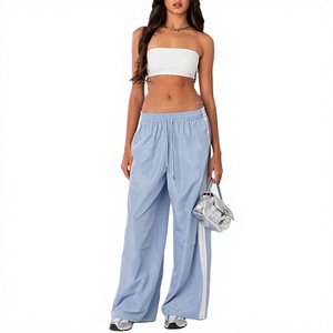 Pantalones Deportivos de Corte Holgado para Mujer al por Mayor, Mezcla de Poliéster Premium, con Soluciones OEM, ODM y de Marca Personalizada - Product Image 1