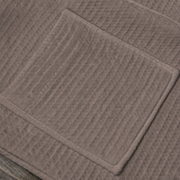 Peignoir gaufré en coton doux pour hôtel et spa, avec col châle, pour femme, ceinturé, commande en gros pour toutes les saisons