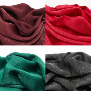 Tessuto <span class=keywords><strong>Stin</strong></span> all'Ingrosso, Materiale Morbido in Poliestere, Raso di Seta Crepe all'Ingrosso per Abiti Formali da Donna - Product Image 3