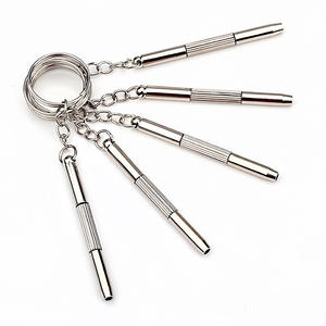 Destornillador Mini 3 en 1 Yiwu Giant, Phillips, Plano y Hexagonal, Llavero Portátil, Herramienta de Reparación con Acabado Cromado - Product Image 5