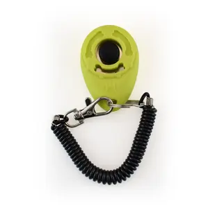 Dog Training Clicker Big Button Portable avec dragonne Pet Training Clickers pour chiens