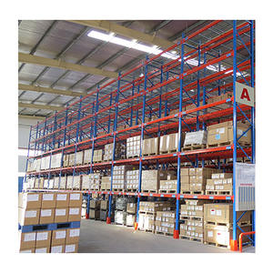 מערכת אחסון מדפים תעשייתיים כבדים מסוג JRACKING למחסנים, מדפי משטחים סלקטיביים למרכז לוגיסטיקה - Product Image 2