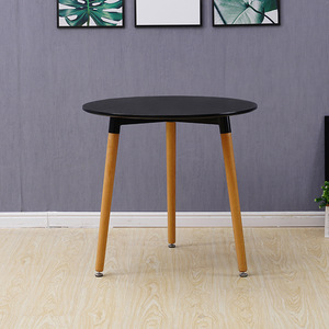 Table de salle à manger détachable style journal moderne nordique simple maison librairie hôtel restaurant café - Product Image 2