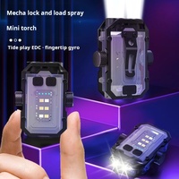 Mini lampe torche LED rechargeable XINSITE avec logo laser sur boîte couleur, corps en ABS, charge USB