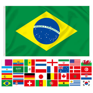 Fans de football argentin <span class=keywords><strong>2022</strong></span>, événement sportif, Qatar, drapeaux nationaux de différents pays - Product Image 3