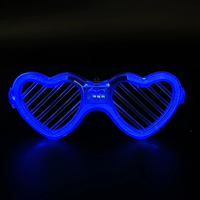 Lunettes LED Lumineuses Créatives de Noël, Style Obturateur, pour Fêtes et Soirées Néon, Cadeaux de Fête