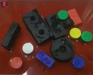 Wholesale Custom Rubber Coating Epoxy Magnet Waterproof Colorful Neodymium Small Block Magnets