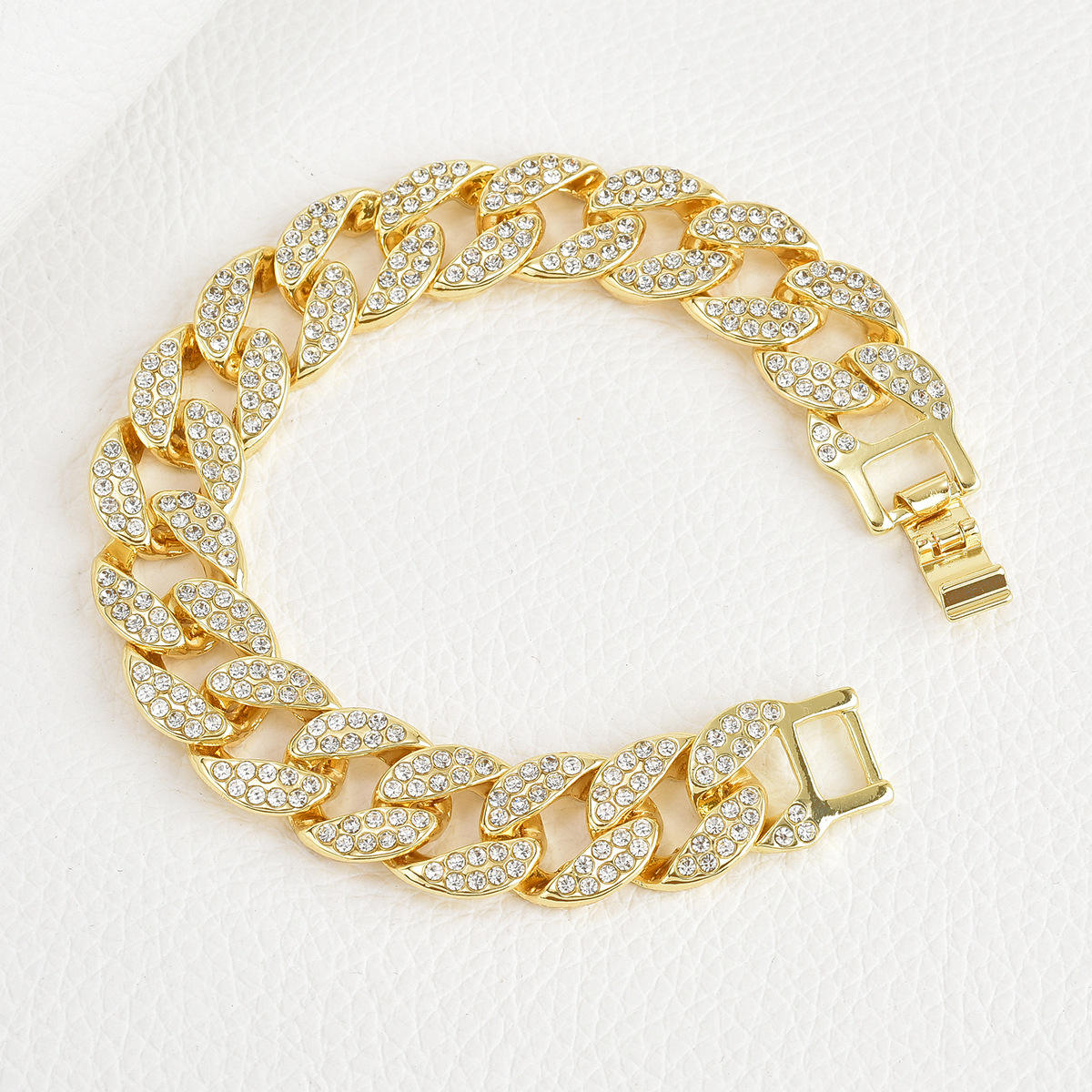 Or 16mm * 8 pouces (20cm) bracelet