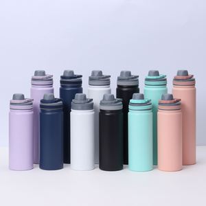 Custom Logo 530/750ML Stainless Steel Vacuum Flask Insulated Travel Cup & Thermos <b>Bottle</b> with <b>Coffee</b> Mug Customizable Logo - Product Image 1