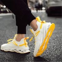 Nouveau printemps été chaussures pour hommes pour hommes sport baskets loisirs Absorption des chocs Marathon course pleine paume coussin d'air Tenis