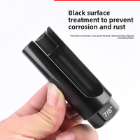 Set Soket Sensor Oksigen 12pc, Alat Pelepas Sensor O2 dan Set Pembuka Ulir dengan Soket 22mm 27mm 29mm 7/8 1-1/16 dan Penggerak 1/2 3/8