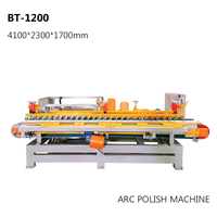 Machine automatique de profilage et de polissage des bords de pierre et de granit à six têtes, avec moteur, roulement et PLC - pour la fabrication de carreaux, sols en céramique et granit