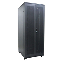 Standard de Support De Serveur de 19 Pouces 42U 800*800 Maille perforée Porte De Refroidissement Du Center de Données Au Sol Armoire Réseau