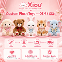 Jouets en peluche personnalisés professionnels, oreillers animaux, mascottes en peluche douces personnalisées OEM/ODM, logos d'entreprise, cadeaux de vacances mignons