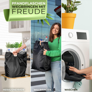 Contenedor Plegable para Botellas de Depósito Vacías, Contenedor de Reciclaje para Cocina, Contenedor de Almacenamiento de Vidrio, Cesta de Recolección de Residuos - Product Image 5