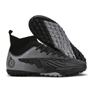Chaussures <span class=keywords><strong>de</strong></span> football d'automne pour hommes, femmes, étudiants et adultes – Crampons professionnels respirants pour entraînement sur gazon artificiel (AG) à crampons longs et multiples - Product Image 4