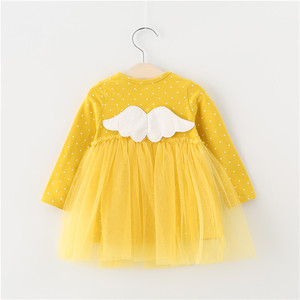 Kids Casual Wear Boutique Clothing Little Girls Wedding Churidar Cotton Materials Swing Dress for Baby - Product Image 3