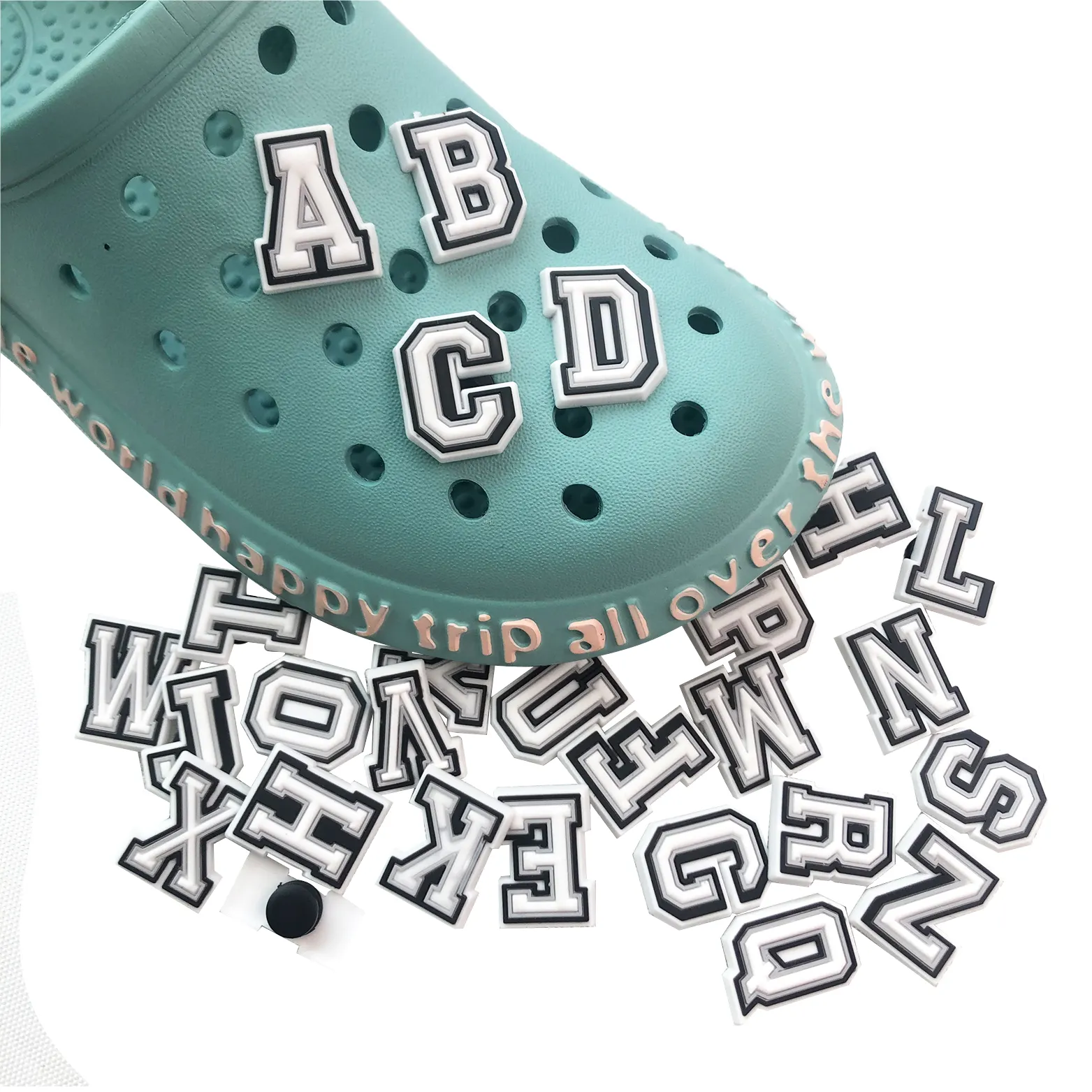 Scarpe Custom Pvc Charm melodia Kuromi Cinnamorol fibbia scarpe cartone animato accessori decorazioni per bambini sandalo