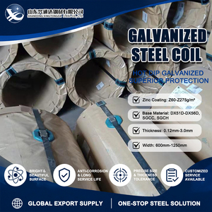 S280GD SGC490 Full Hard Z180 G/sqm 0.18mm GB T2518 ID 610mm Galvanized Steel Coil with High Strength - Product Image 1